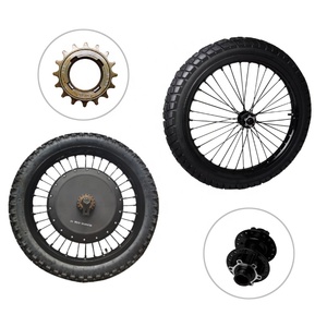 Rueda Delantera para Bicicleta Eléctrica Endurobike de 3000w a 8000w con Motor de Doble Freno en el Buje de 20mm*100mm - Product Image 4