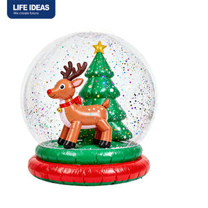 5FT <b>Christmas</b> elk <b>Inflatables</b> Outdoor <b>Decorations</b> Reindeer Blowups for Indoor Holiday Party Funny Vacation Outside - Product Image 4