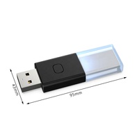 Récepteur USB TY-1803 pour console Switch/Xbox One S/X/PS5/PS4, adaptateur de manette sans fil BT 5.0, dongle de jeu