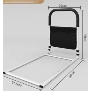 Metal Fall Prevention Adjustable Portable Safety Headboard Bed Rail Assist Grab Bar Handle for Elderly - Product Image 1
