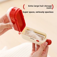 Rouleau anti-peluches mini portable lavable avec brosse puissante pour éliminer les poils des vêtements et des animaux domestiques
