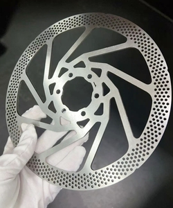 Шоссейный велосипедный дисковый ротор, плавающие колодки, Заводская изготовленная на заказ алюминиевая 7075 сталь 420C Электрический велосипед 160 180 тормозной диск - Product Image 4