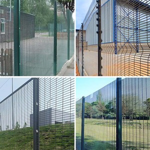 Tùy chỉnh 2.5m chiều cao dễ dàng lắp ráp chất lượng cao chống leo lên hàng rào an toàn sân bay hàng rào an ninh 358 hàng rào dây lưới hàng rào - Product Image 5