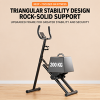 Appareil de fitness aérobique pliable et réglable pour la montée d'escaliers, stepper compact pour entraînement cardio à domicile, équipement de gym à domicile