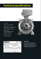 Moteur synchrone à aimants permanents triphasé IE5+ à très haute efficacité INNOMOTICS SIEMENS PMSM 1,5 KW-200 KW 50Hz TEFC