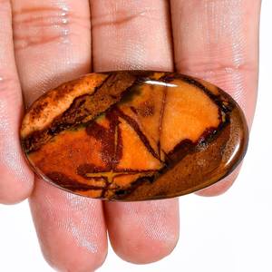 Cabochon de jaspe australien 63ct de qualité supérieure poli terreux coupe ovale pierre précieuse naturelle fil de guérison enveloppant des pierres précieuses en vrac - Product Image 3