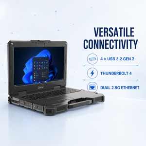 Portátil Totalmente Resistente Getac X600 de 15.6 Pulgadas FHD 1000 Nits Core I5 11 Pro, Portátil Industrial de 11.ª Generación Xeon W-11865MRE - Product Image 6