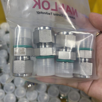 NAI LOK Super Duplex 2507 SAE O Ring Male 9/16 UNF Pipe Plug High Pressure Thread Fitting 1/4 in ORB Plug
