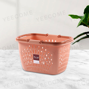 YJM-B356 <span class=keywords><strong>Panier</strong></span> en <span class=keywords><strong>plastique</strong></span> polyvalent de petite taille, vente en gros, marque populaire, paniers de rangement pour la cuisine - Product Image 2