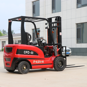 Carretilla elevadora eléctrica con distancia entre ejes ultracorta de 1,5 toneladas, pequeña de iones de litio con triple pivote para pasillo estrecho para industrias de restaurantes - Product Image 3