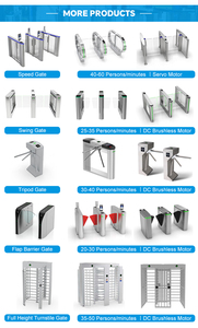 Sistema di Controllo Accessi con Riconoscimento Facciale e Codice QR ACS AUTO, Tornello Automatico a Tripode in Acciaio Inox Anti-Tailgating - Product Image 5