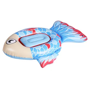 Cama de aire personalizada colchón inflable multifunción cama de aire inflable animal inflable piscina juguetes forma de pez - Product Image 1