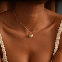 Mode En Acier Inoxydable Plaqué Or Citrouille Collier Pierre De Naissance Colliers Halloween Cadeau Colliers Spooky Bijoux pour Femmes
