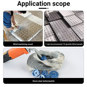 30-55 Mét kim cương mù người đàn ông của con đường khoan <span class=keywords><strong>bit</strong></span> cho đá/Granite, đá cuội, hoa nồi-góc máy xay mài & đánh bóng công cụ - Product Image 4