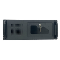 Boîtiers de serveur rackables ATX industriels en acier 19 pouces 4U, vente chaude