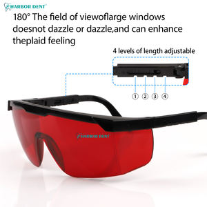 Lunettes de protection dentaire pour photopolymérisation manuelle, blanchiment des dents, protection oculaire laser, anti-buée, filtre UV/lumière bleue - Product Image 4