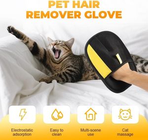 Customizable logo Electrostatic <b>Pet</b> Hair Remover Glove Reusable Hair Removal Lint Roller for Couch, Carpet, Grooming <b>Pet</b> Gloves - Product Image 5