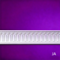 Moulures décoratives classiques en plâtre sculpté pour plafond et usage extérieur en villa, tailles personnalisables, respectueuses de l'environnement