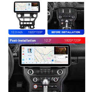 Автомобильный плеер с сенсорным экраном, 8 ядер, 12,3 дюймов, с рамкой, Android-радио для <span class=keywords><strong>Ford</strong></span> <span class=keywords><strong>Mustang</strong></span>, 2015-2020, GPS-навигация - Product Image 6