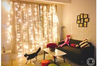 Window String Star Curtain Fairy Lights Led Light Curtain for Stage Backdrop Wedding Party