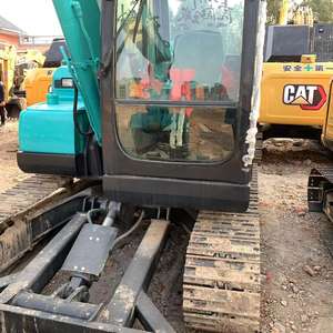 รถขุด SK75-8มือสองคุณภาพสูงที่มีกำลังการผลิต7ton นำเข้าส่วนประกอบหลักของมอเตอร์และปั๊ม - Product Image 3