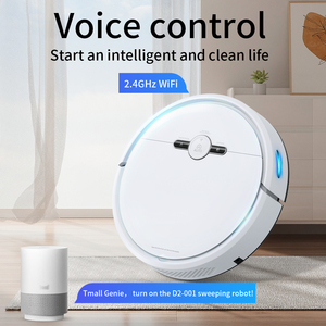 Gyroscope robot aspirateur 3-en-1 auto-chargeant filtre HEPA nettoyage automatique des poils d'animaux sols durs pelucheux humides et secs - Product Image 3