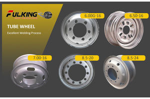 ขอบล้อเหล็ก5.5F-16สำหรับ7.50R16ยางรถบรรทุก - Product Image 4