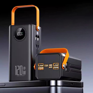 สถานีไฟฟ้าพกพาขนาด 50000mAh ขายส่ง ชาร์จเร็ว 22.5W ช่องเสียบ USB พร้อมสายในตัว ไฟฉายสำหรับตั้งแคมป์ - Product Image 2