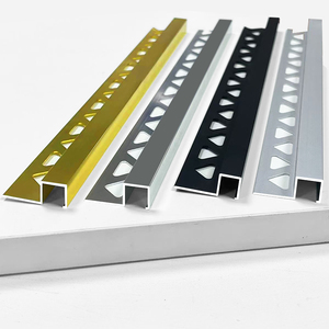 Profilés d'angle en aluminium pour <span class=keywords><strong>carrelage</strong></span>, diverses formes, sur mesure, pour la décoration des murs et des sols - Product Image 2