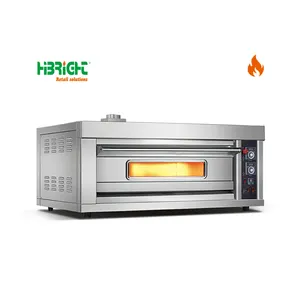 Thickened 201 Stainless Steel Commercial Kitchen Used Bakery Baking Machine Deck Oven