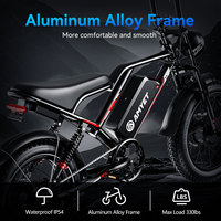 AMYET Deportes Ejercicio físico Importación Ciudad 1000W Bicicletas de calle eléctricas baratas de largo alcance para adultos de China