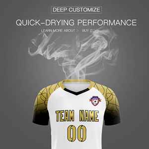 ชุดฝึกซ้อมฟุตบอลสีขาวแบบคลาสสิกสำหรับผู้ใหญ่/เด็ก - Product Image 4