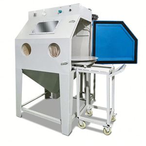 Máquina de arenado sin polvo, manual, gabinete de arenado húmedo, tipo vapor de agua, desincrustación en seco, limpieza de vidrio a alta presión - Product Image 2