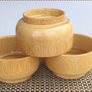 Tazón de Bambú en Forma de Calabaza de 20-20.9 cm, Apto para Microondas, para Bebés y Niños, Tazón para Mezclar Ensaladas - Product Image 4