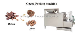 Máquina Desgranadora y Limpia Granos de Cacao Nueva en Oferta, para Frutos Secos y Vegetales, Accionada por Motor, Línea de Producción de Acero Inoxidable, 30 kg/h - Product Image 2