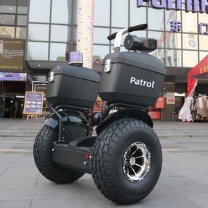 Self-Balancing <b>Scooter</b> With Oversized Steel Wheels 36V 150kg Load Capacity for Security Patrol Xll-01 Oversized Wheels Enhances - Product Image 1