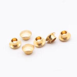 Rivets en laiton à tête ronde semi-tubulaires, fixations – <span class=keywords><strong>Prix</strong></span> usine, fabricant, fournisseur - Product Image 1