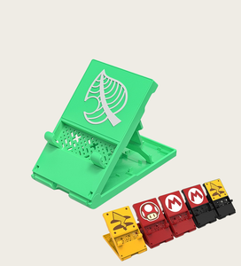 Support portable pour console <span class=keywords><strong>Nintendo</strong></span> <span class=keywords><strong>Switch</strong></span> 2, support créatif pour console de jeu NS2 avec rangement pour cartes de jeu - Product Image 1