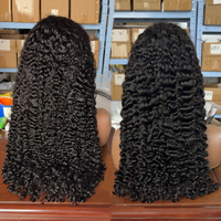 Peluca Bob de Cabello Humano Indio Virgen al por Mayor Hello Hair HD para Frontal de Encaje, Doble Trama, Encaje Transparente, Pelucas de Cabello Humano para Mujeres Negras
