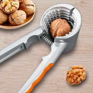 Kitchen Tool Walnut Clip Funnel Shaped Double Mouth Nut Clip Nutcracker Sheller Clip <b>Clamp</b> Plier Walnut Forceps Opening Tool - Product Image 2