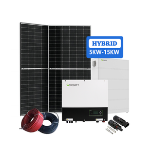 Panneaux solaires à prix avantageux 1000W, système photovoltaïque hybride 5KW 8KW 10KW, système d'énergie solaire 100KW - Product Image 3