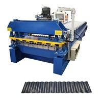 Machine de formage de tôles ondulées en acier avec roulement et moteur 380V pour une production efficace de tôles ondulées