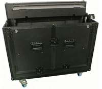 Flight case audio professionnel personnalisable ODM/OEM avec système de levage hydraulique pour console de la série Grand