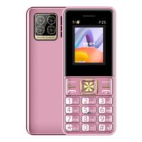 Ponsel F25 1.8 inci, Tiga Kartu SIM, Ponsel Senior, MP3, MP4, Radio FM, 1800mAh, Ponsel Fitur Android