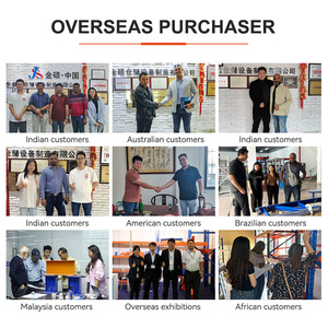 Étagères Jinshuo à 4 niveaux, capacité 500 kg, rayonnages de stockage multi-couleurs pour entrepôt, usage moyen - Product Image 3
