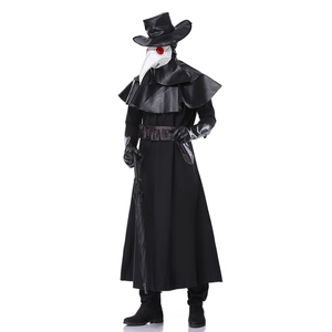 Costume de <span class=keywords><strong>docteur</strong></span> pour adultes, uniforme de tueur de rage, Costume Sexy de Style de Beak Punk, Costumes d'halloween pour hommes - Product Image 2