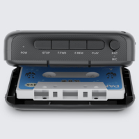 OEM ODM Enregistreurs de cassettes stéréo de bonne qualité Mini baladeur audio portable Lecteur de cassettes rétro petit enregistreur de cassettes