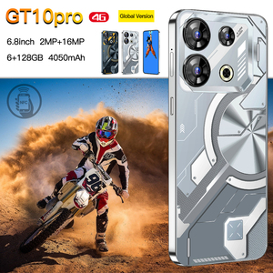 Téléphone portable 4G débloqué GT10 <span class=keywords><strong>Pro</strong></span>, écran HD 6,8 pouces, 6 Go de RAM, 128 Go de ROM, appareil photo 16 MP, NFC, bandes mondiales, mobile pour le marché mondial - Product Image 4