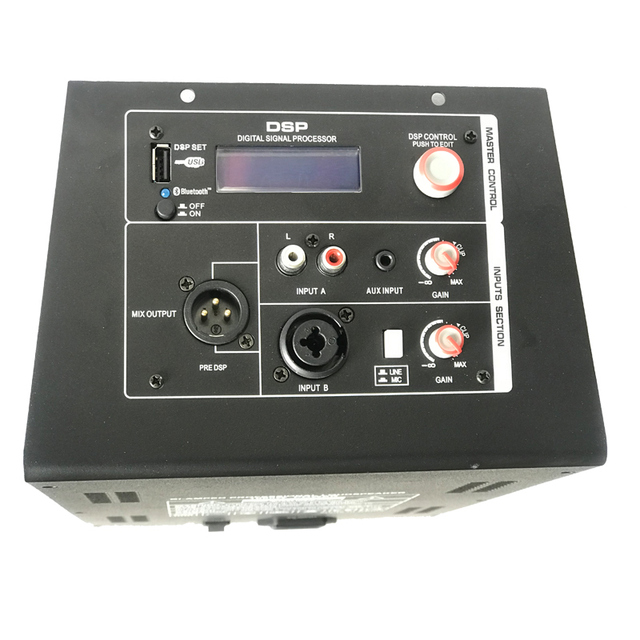 Higher Power Plate Amplifier with DSP and bluetooth for Subwoofer and Bi-amped Professional Loudspeaker 1000W Power