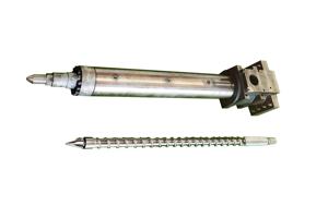 射出成形機用先端ノズルヘッドアダプター付きスクリューバレル - Product Image 4